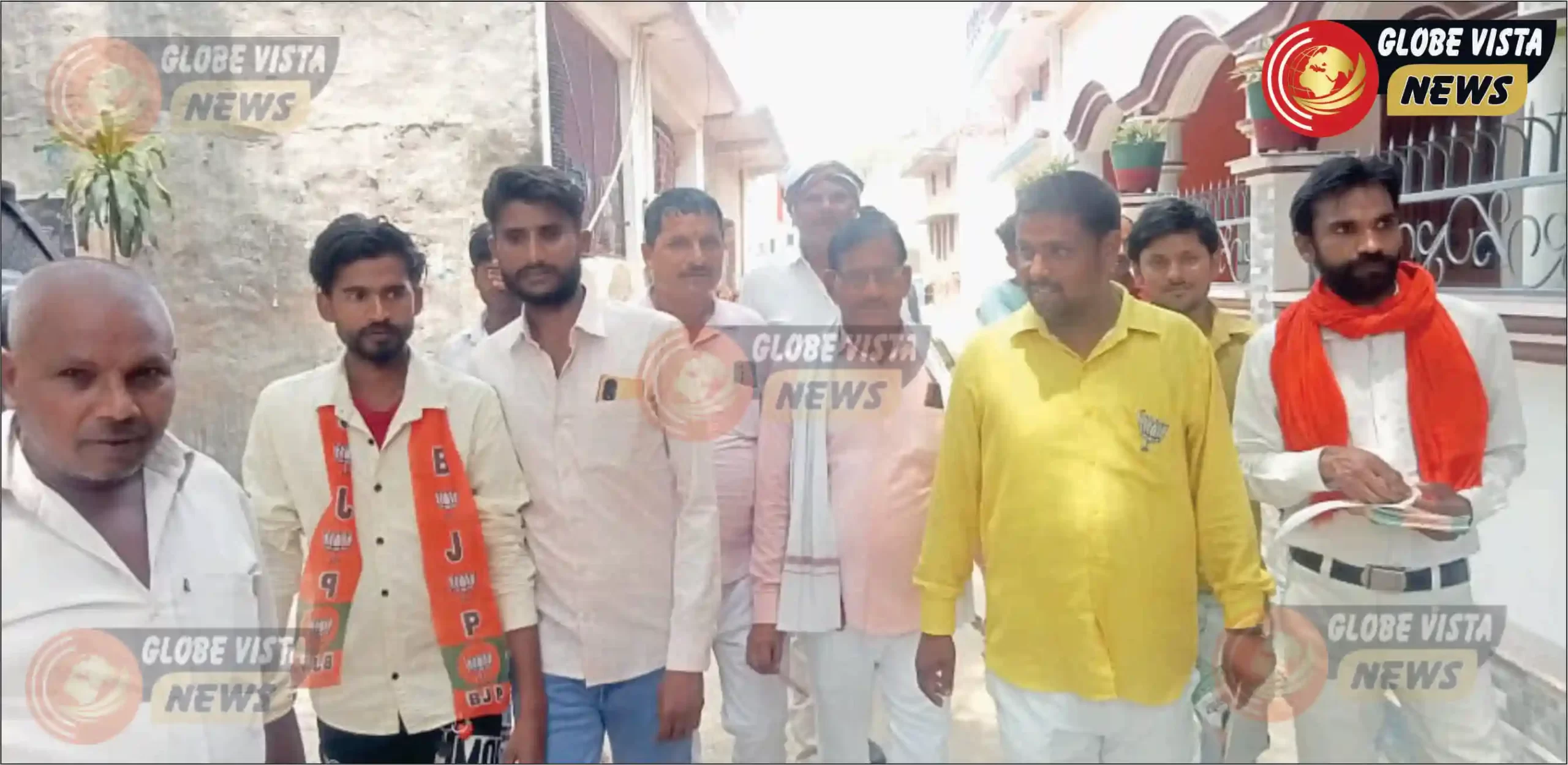 Lucknow : अभियान कौशल :- जिला मंत्री , संदीप यादव द्वारा किया गया जनसंपर्क अभियान